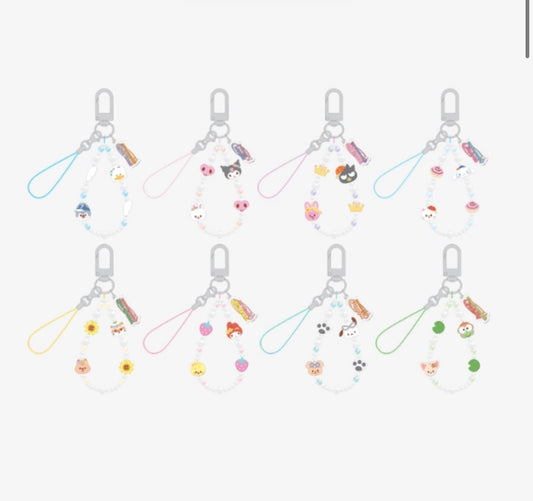 (PRE-ORDER) PHONE BEADS STRAP - SKZOO X SANRIO CHARACTERS