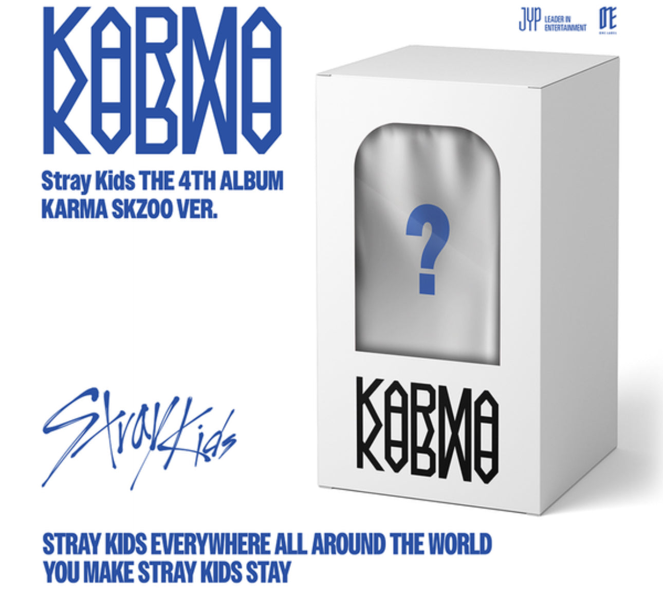 Release Date PREORDER] Stray Kids 4th Full Album KARMA