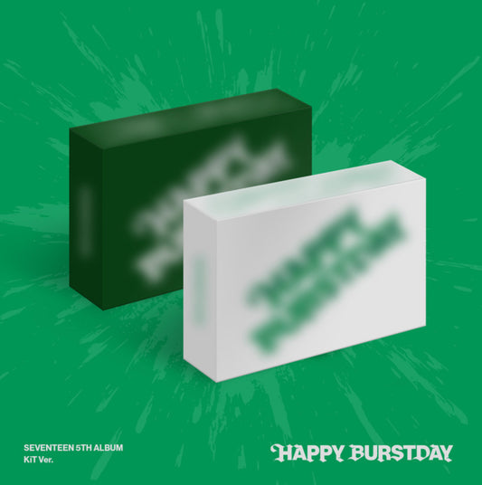 [Ships end of May] SEVENTEEN - 5th Album [HAPPY BURSTDAY] (KiT Ver.)