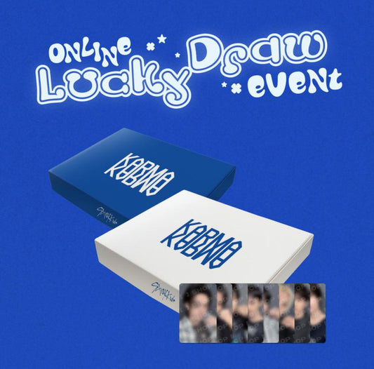 [FANS LUCKY DRAW][SHIPS Late October] (LUCKYDRAW) Stray Kids - 4th Album [KARMA] (CEREMONY VER., HOORAY VER.)