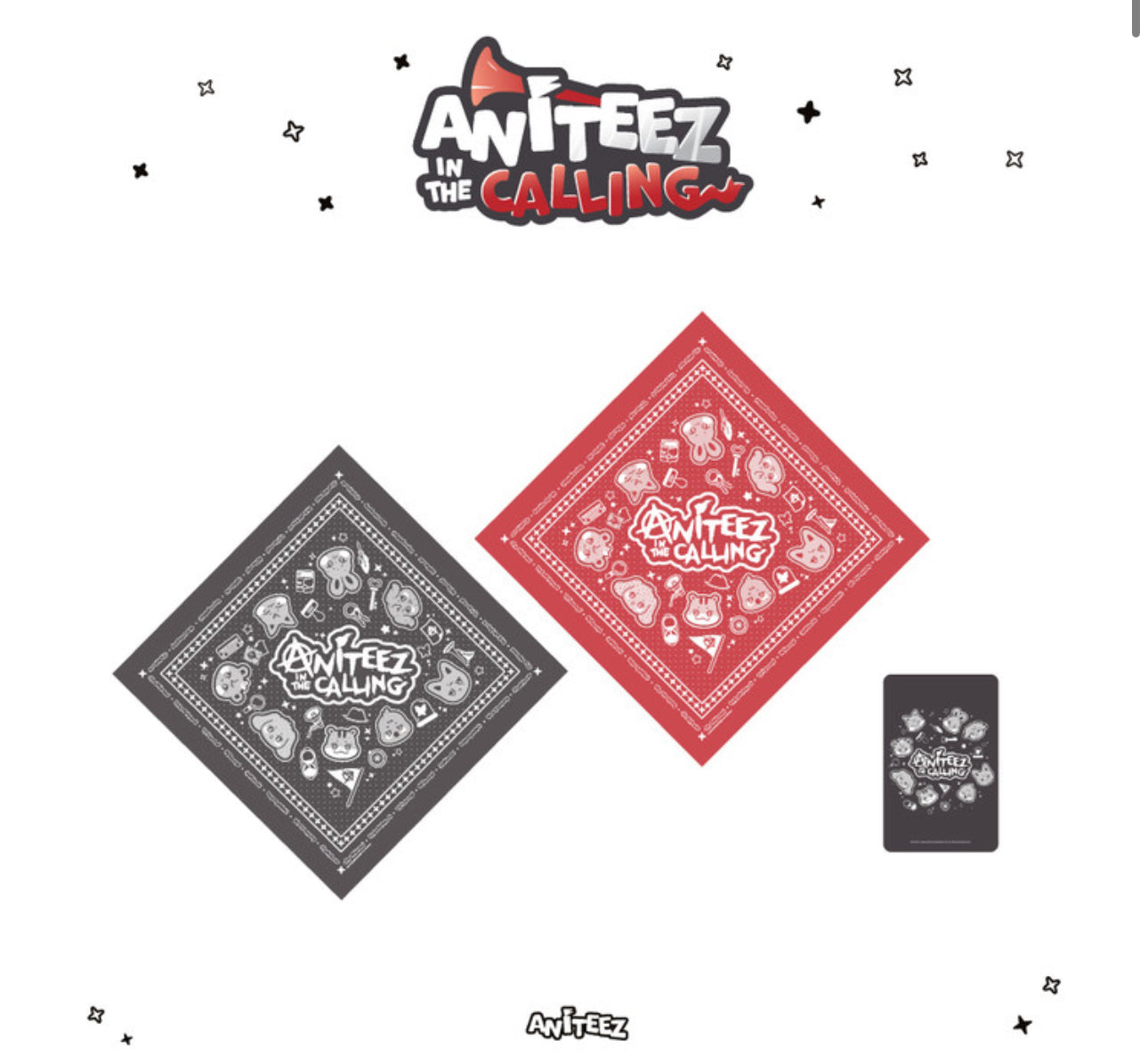ATEEZ - [ANITEEZ IN THE CALLING] MD BANDANA