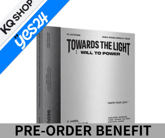[PRE-ORDER] ATEEZ - [2024 ATEEZ WORLD TOUR [TOWARDS THE LIGHT : WILL TO POWER] IN SEOUL] PLAYCODE