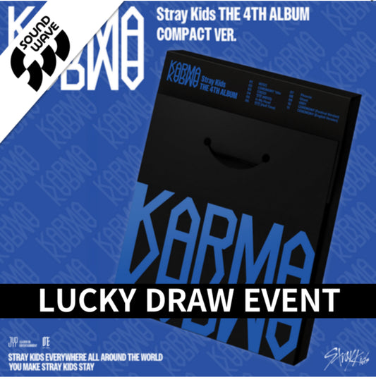 [LUCKY DRAW][SHIPS Late October] (LUCKYDRAW) Stray Kids - 4th Album [KARMA] (COMPACT Ver.)