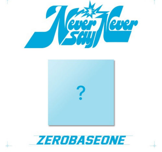 [RELEASE:SEPT] (PRE-ORDER) ZEROBASEONE - The 1st Full Album [NEVER SAY NEVER] (SLAM DUNK Ver.)