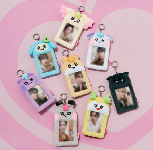 [Pre-Order] ATEEZ - MIGHTEEZ PHOTO CARD HOLDER PLUSH KEYRING