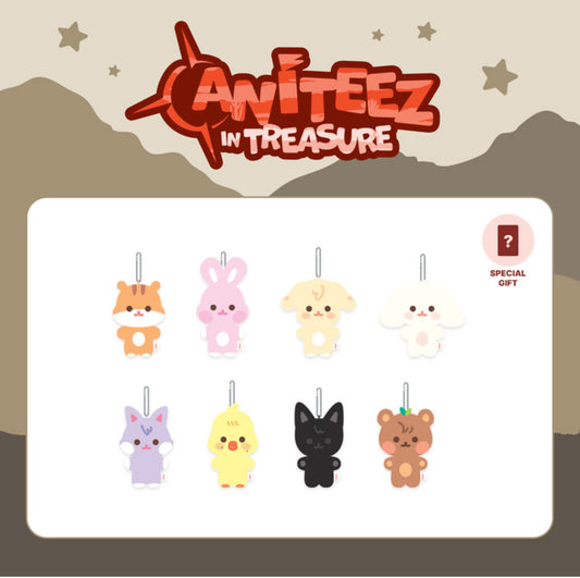 [SHIPS IN SEPTEMBER] ATEEZ - [ANITEEZ IN TREASURE] MD FLAT-FUR PLUSH