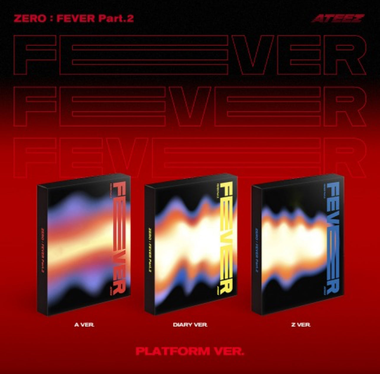 (POB) ATEEZ - [ZERO : FEVER Part.2] (Platform Ver.)
