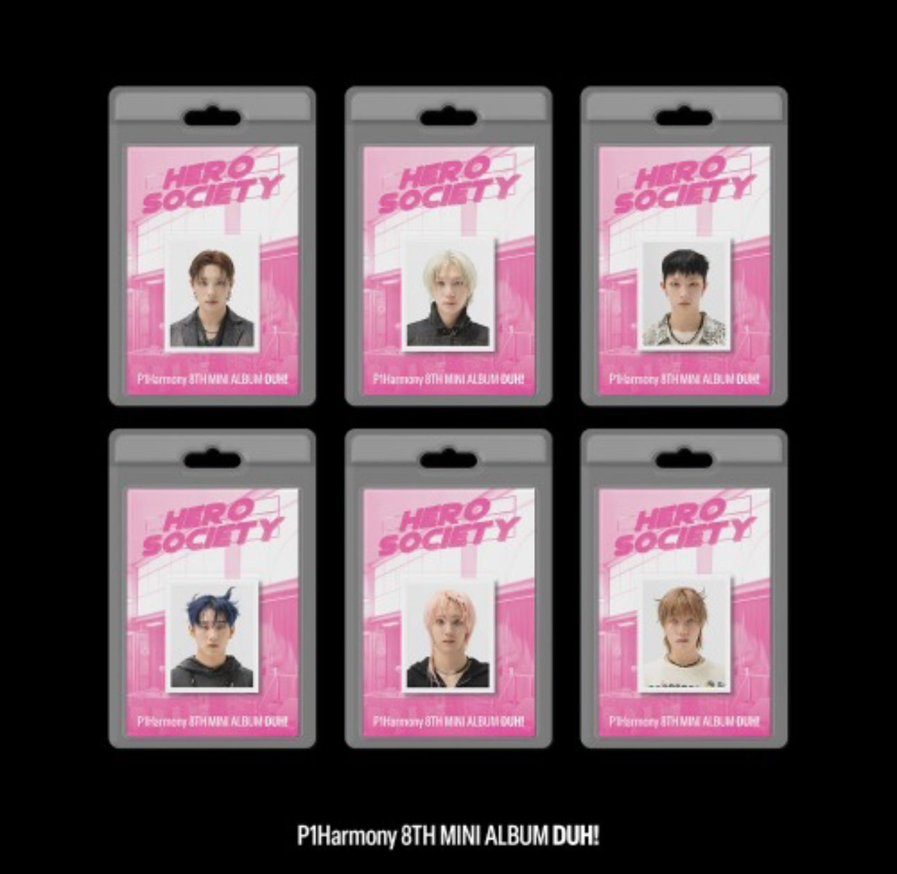 (PRE-ORDER) P1Harmony - 8th Mini Album [DUH!] (FaNCy Ver.) (PLVE)