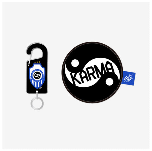 Stray Kids - [KARMA] POP-UP MERCH ACRYLIC CARABINER & BALL POUCH SET