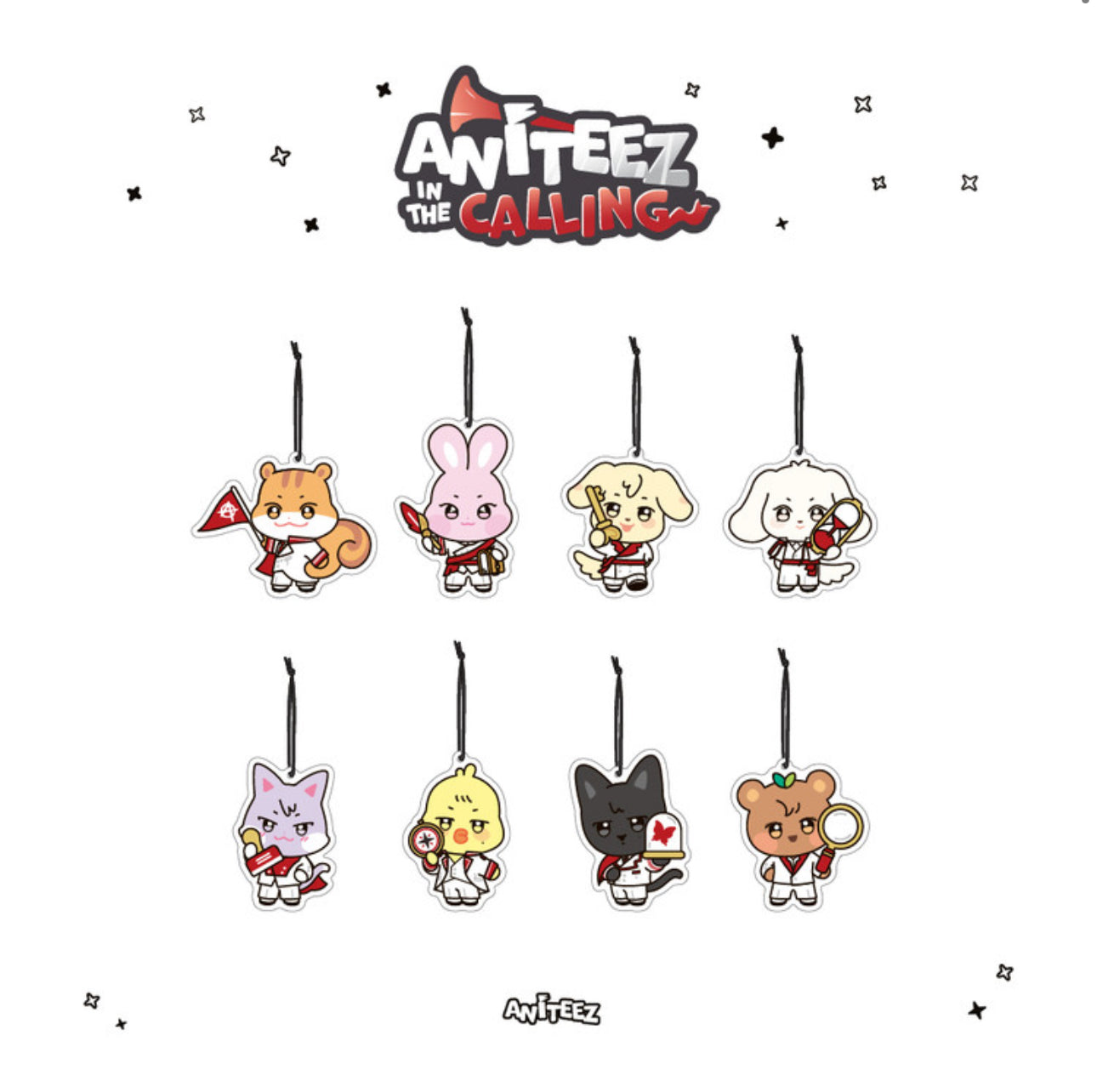 ATEEZ - [ANITEEZ IN THE CALLING] MD SCENTED PAPER (Car Air Freshener)