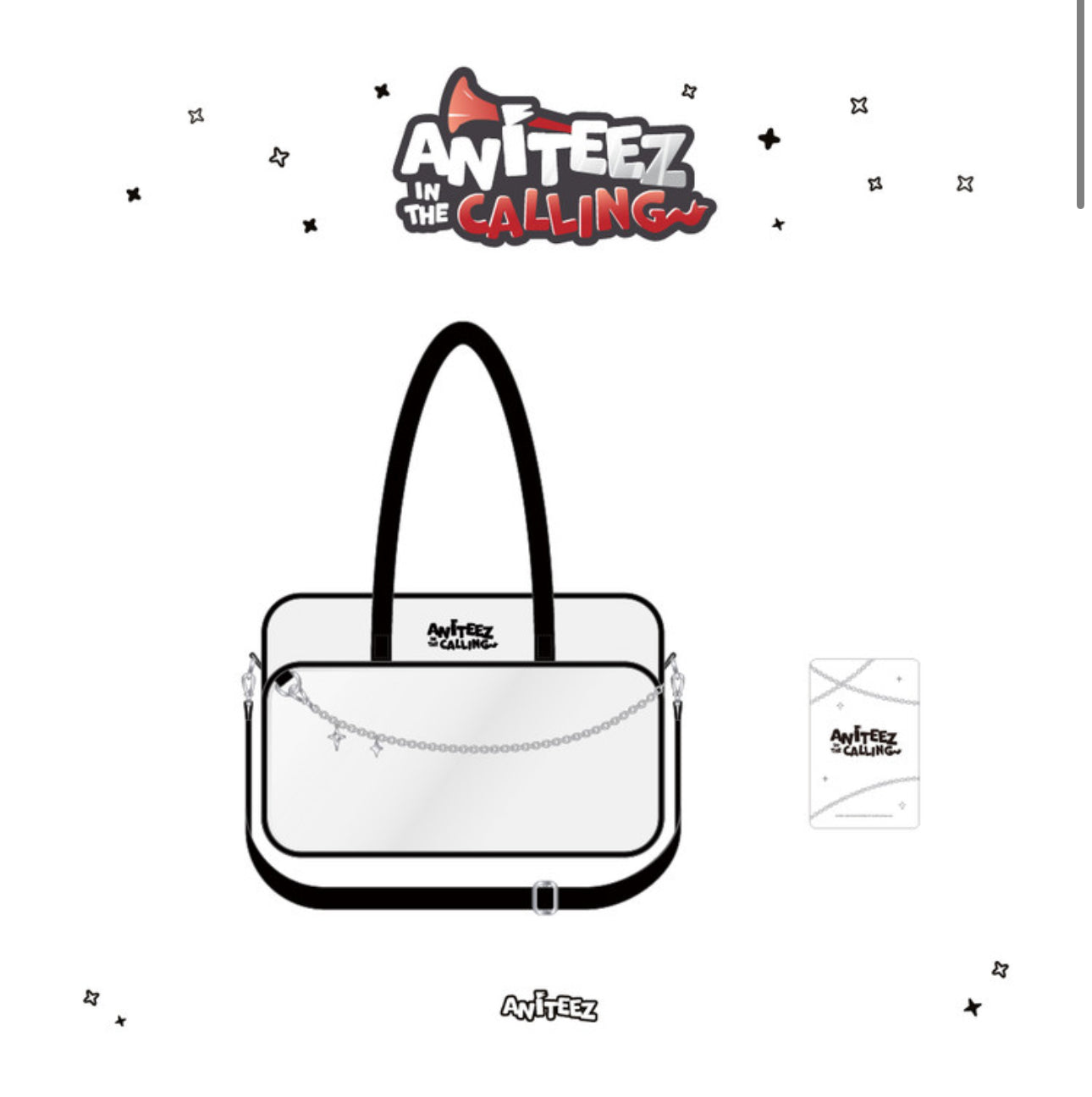 ATEEZ - [ANITEEZ IN THE CALLING] MD PVC POCKET SHOULDER BAG
