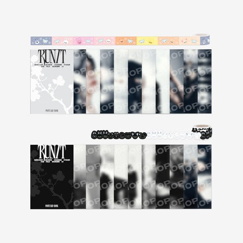 [PRE-ORDER] [11.2026] POSTCARD BOOK & ROLL STICKER SET Stray Kids World Tour RUN IT MD