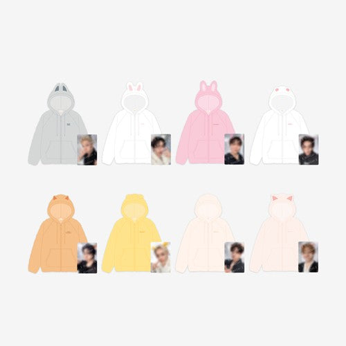 [PRE-ORDER] [11.2026] SKZOO FLEECE HOOD ZIP-UP Stray Kids World Tour RUN IT MD
