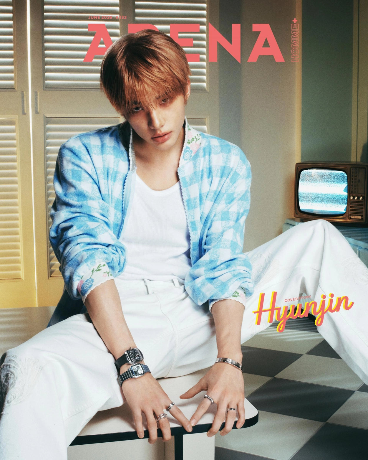 Arena Homme - 2025. 06 (Cover. Stray Kids Hyunjin)