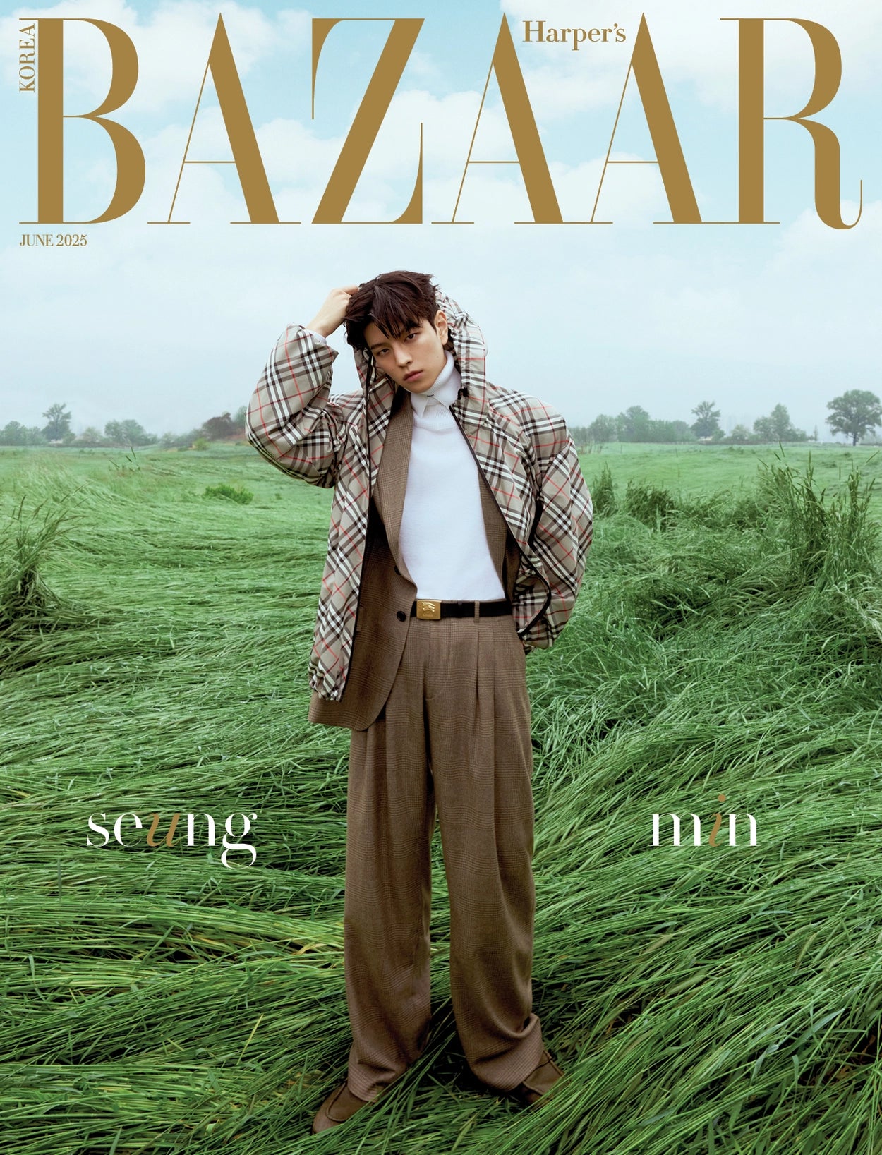 Bazaar - 2025. 06 (Cover. Stray Kids Seungmin)