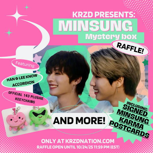 Minsung Mystery Box Raffle (Valued $250)