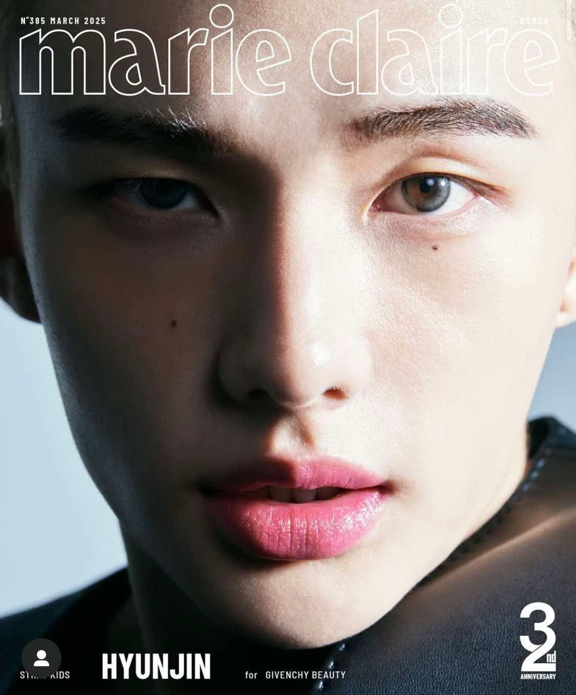 Marie Claire KOREA featuring Hyunjin March 2025 Issue