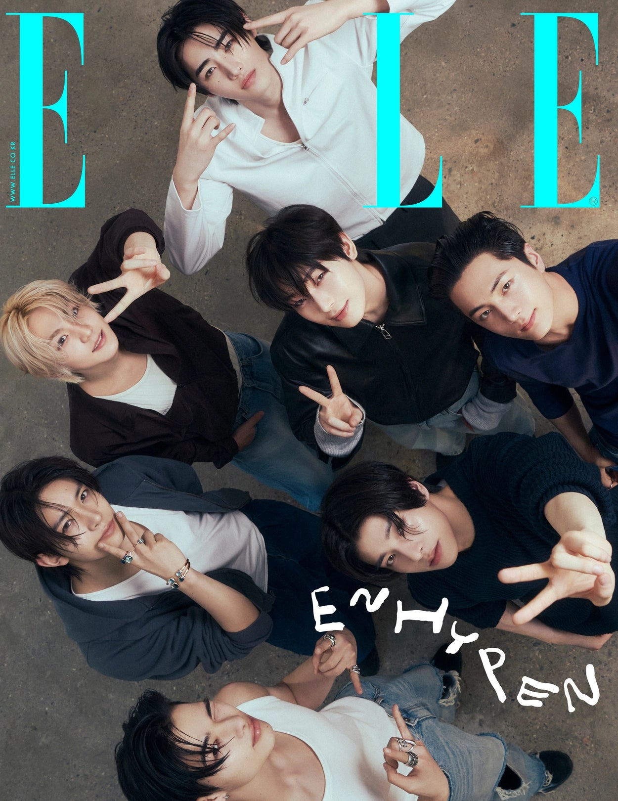 ELLE Enhypen Cover ( San, Sullyoon, Seulgi Pictorial)