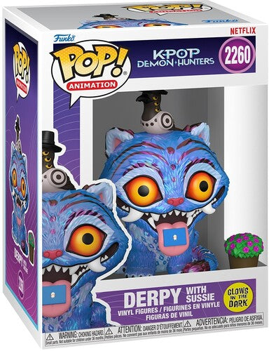 [PRE-ORDER] Funko POP! Anime: K-pop Demon Hunter - Derpy with Sussie (Glow-in-the-Dark)