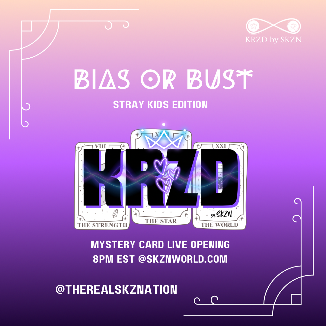Fundraiser Stray Kids: BIAS OR BUST GAME ROUND 9 Game Night: 9/16/2