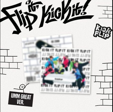 KickFlip - 1st Mini Album [Flip it, Kick it!] (Umm Great ver. / Digipack)