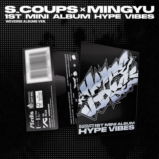 S.COUPS X MINGYU (SEVENTEEN) - 1st Mini Album [HYPE VIBES] (Weverse Albums ver.)