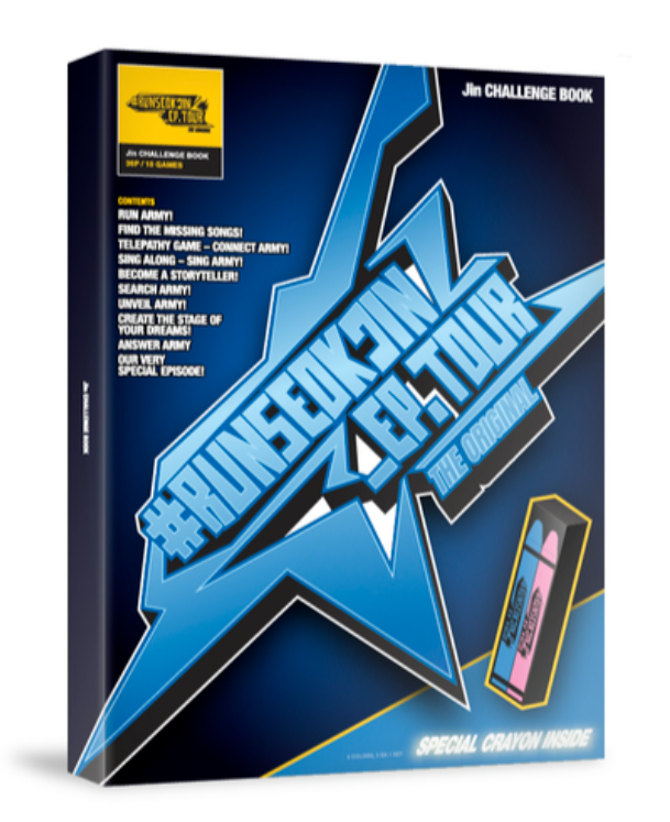 (PRE-ORDER) Jin (BTS) - [Jin CHALLENGE BOOK]