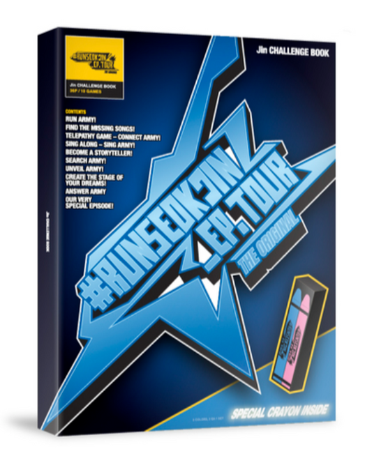 (PRE-ORDER) Jin (BTS) - [Jin CHALLENGE BOOK]