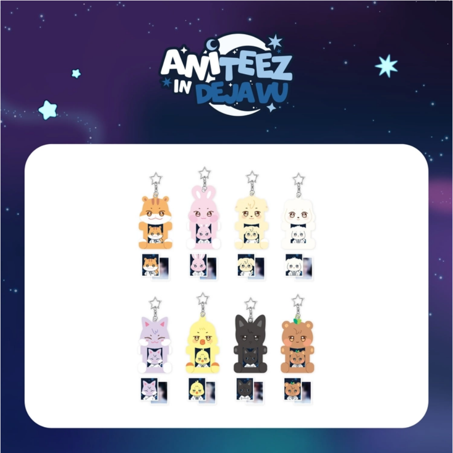 [PRE-ORDER] ATEEZ - [ATEEZ X ANITEEZ POP-UP [ANITEEZ IN DEJA VU] MD] ACRYLIC MAGNETIC ID PHOTO HOLDER