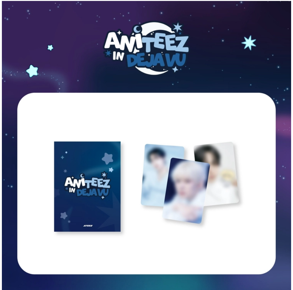 [PRE-ORDER] ATEEZ - [ATEEZ X ANITEEZ POP-UP [ANITEEZ IN DEJA VU] MD] RANDOM TRADING CARD