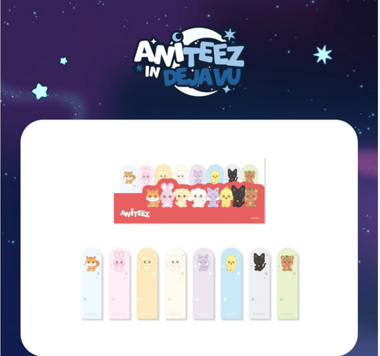 [PRE-ORDER] ATEEZ - [ATEEZ X ANITEEZ POP-UP [ANITEEZ IN DEJA VU] MD] INDEX STICKY MEMO SET