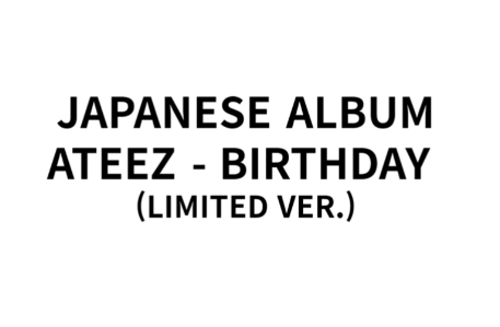 [Japanese Album] ATEEZ - BIRTHDAY (LIMITED VER.)