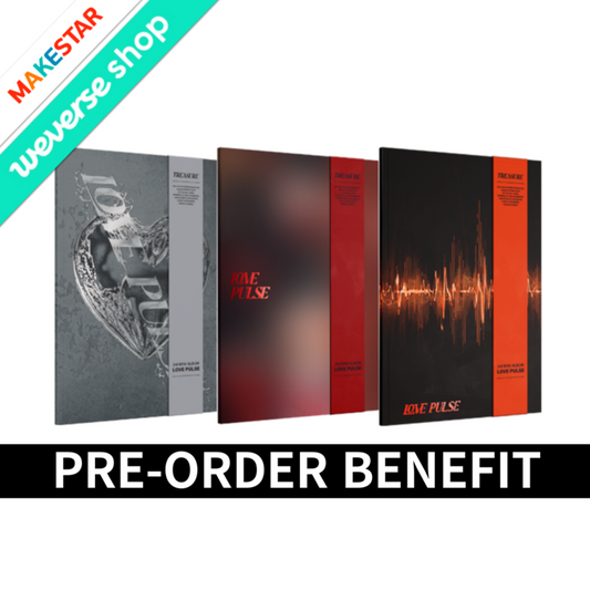 [POB](PRE-ORDER) [SHIPS MID SEPTEMBER ]TREASURE - 3rd Mini Album [LOVE PULSE]