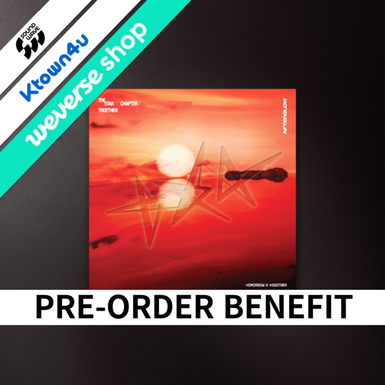 (PRE-ORDER- SHIPS AUGUST) TOMORROW X TOGETHER (TXT) - Album [THE STAR CHAPTER : TOGETHER] (Afterglow Ver.)