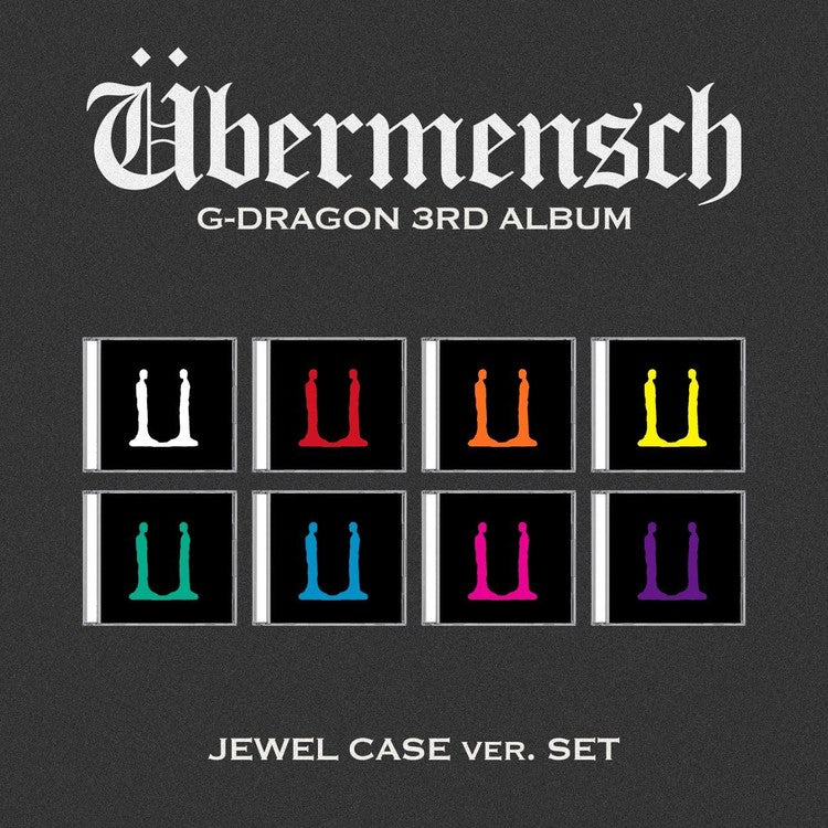 G-DRAGON - 3rd Album [Übermensch] (JEWEL ver.)