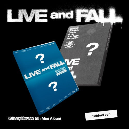 Xdinary Heroes - 5th Mini Album [LIVE and FALL] (Tabloid Ver.)